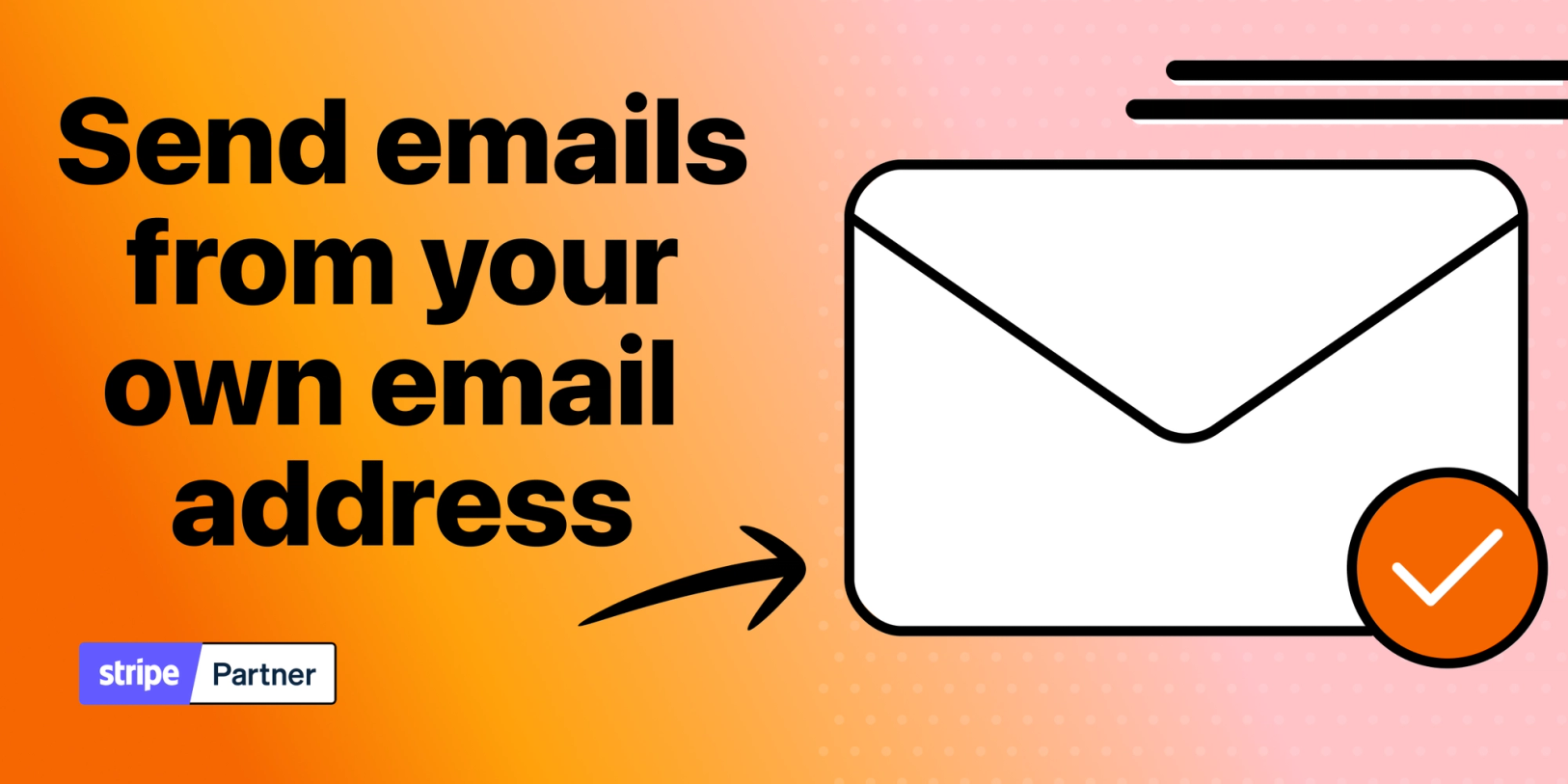 Send confirmation emails from your own domain