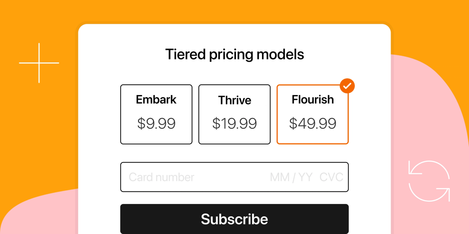 Tiered pricing for Subscription and Payment plan checkouts - boost your sales!