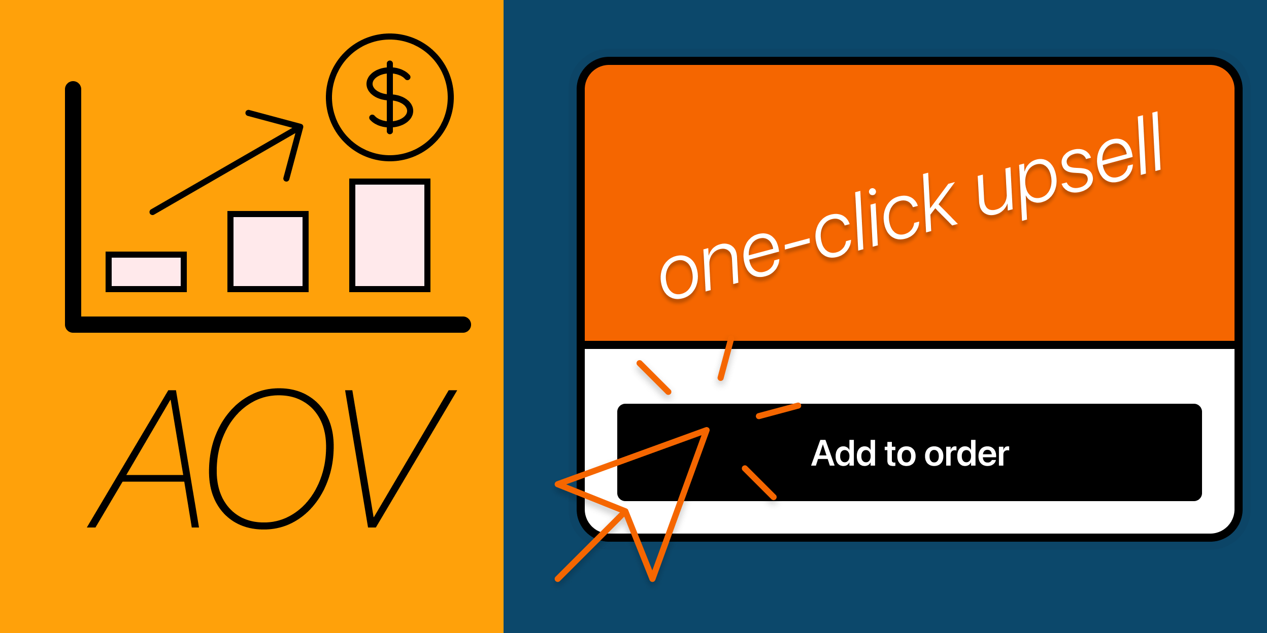 🚀 Increase your revenue today: introducing one-click upsells!