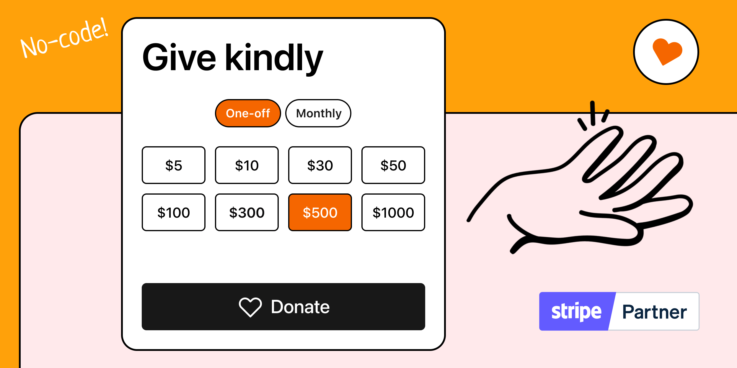How to accept donations with Stripe
